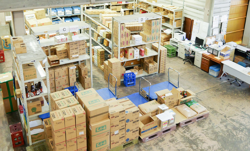 一般食料品の保管エリア1