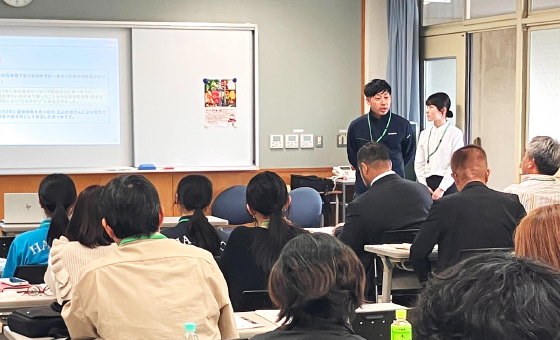 高知県立幡多高校PTA会での実施