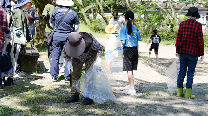 清流保全パートナーズ清掃活動